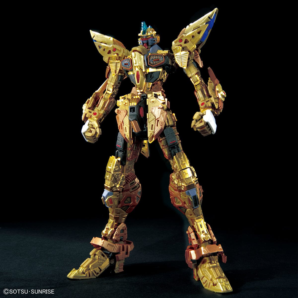 Gold inner frame of the MGEX Strike Freedom Gundam